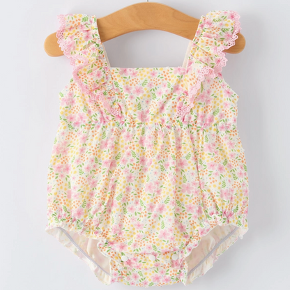 FLOWER MARKET RUFFLE ROMPER