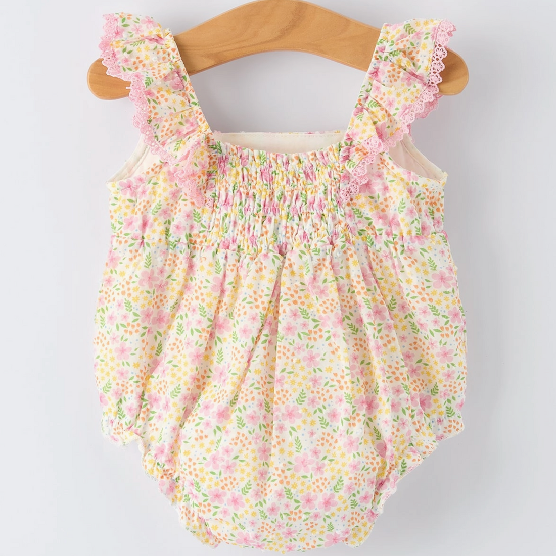 FLOWER MARKET RUFFLE ROMPER