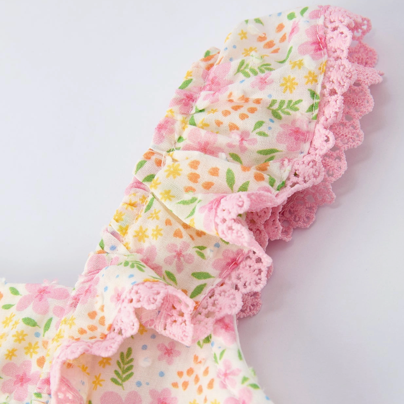 FLOWER MARKET RUFFLE ROMPER