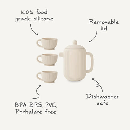 SILICONE TEA PLAY SET