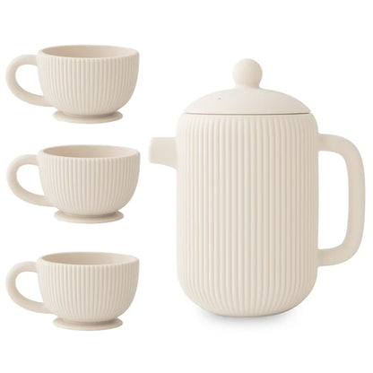 SILICONE TEA PLAY SET