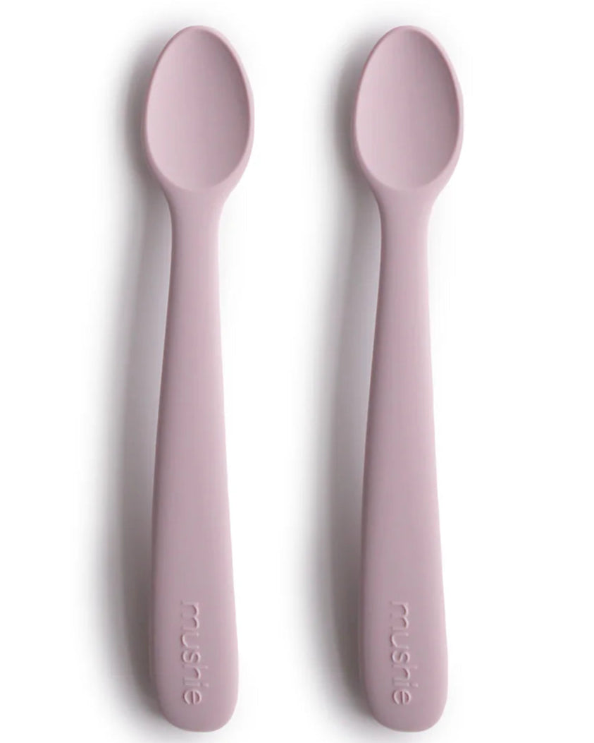 SILICONE FEEDING SPOONS 2-PACK