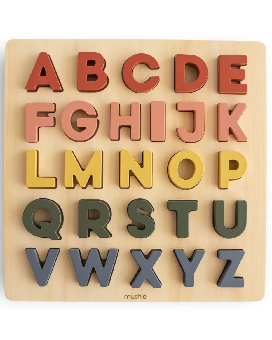 WOODEN ALPHABET PUZZLE