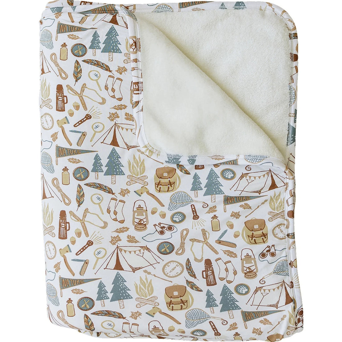 CAMPING TRIP BAMBOO FLEECE QUILT