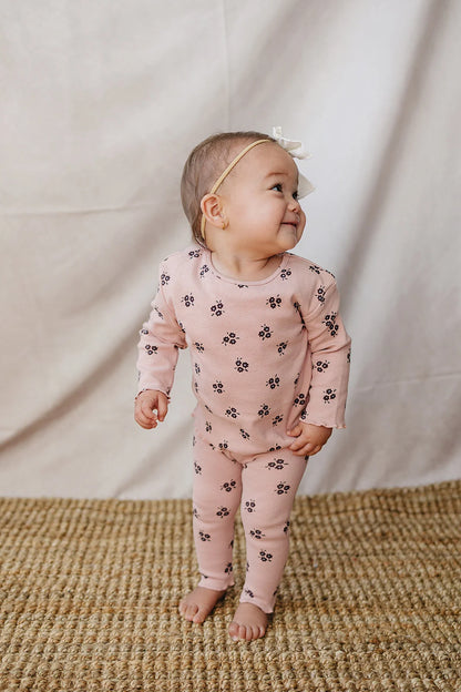 PINK PETALS COTTON SET