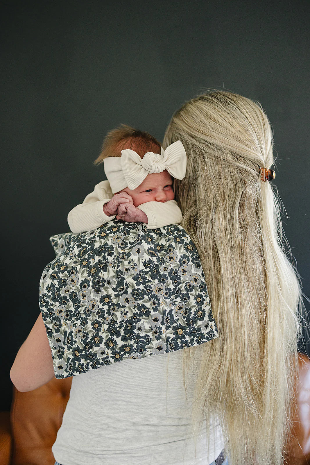 LIBERTY FLORAL MUSLIN BURP CLOTH