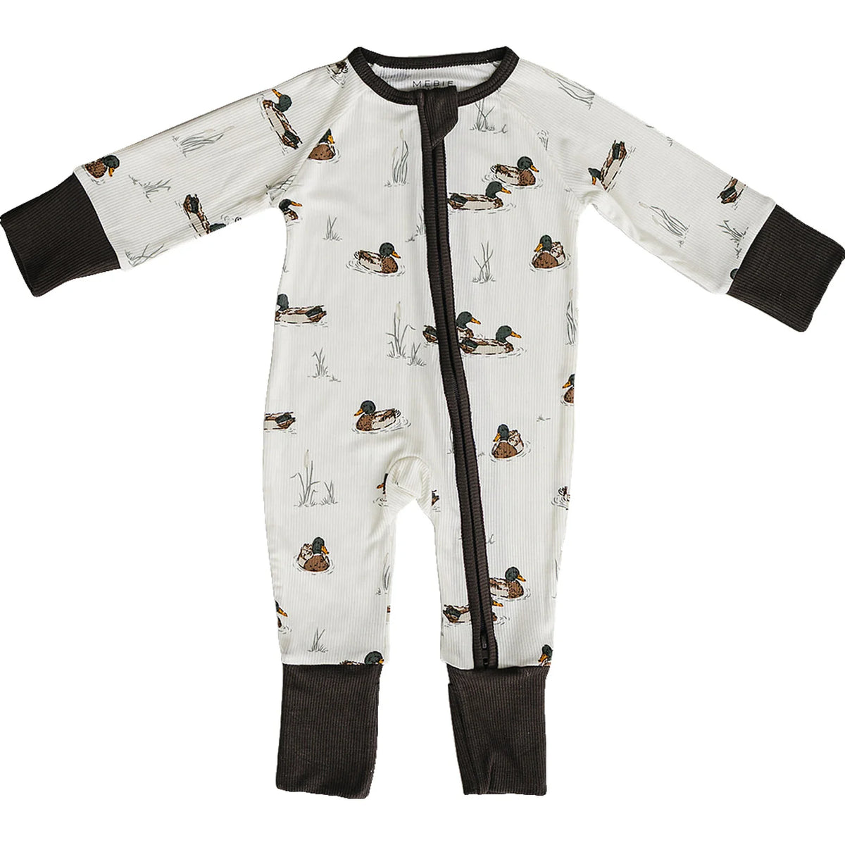 DUCKS RIBBED BAMBOO SLEEPER