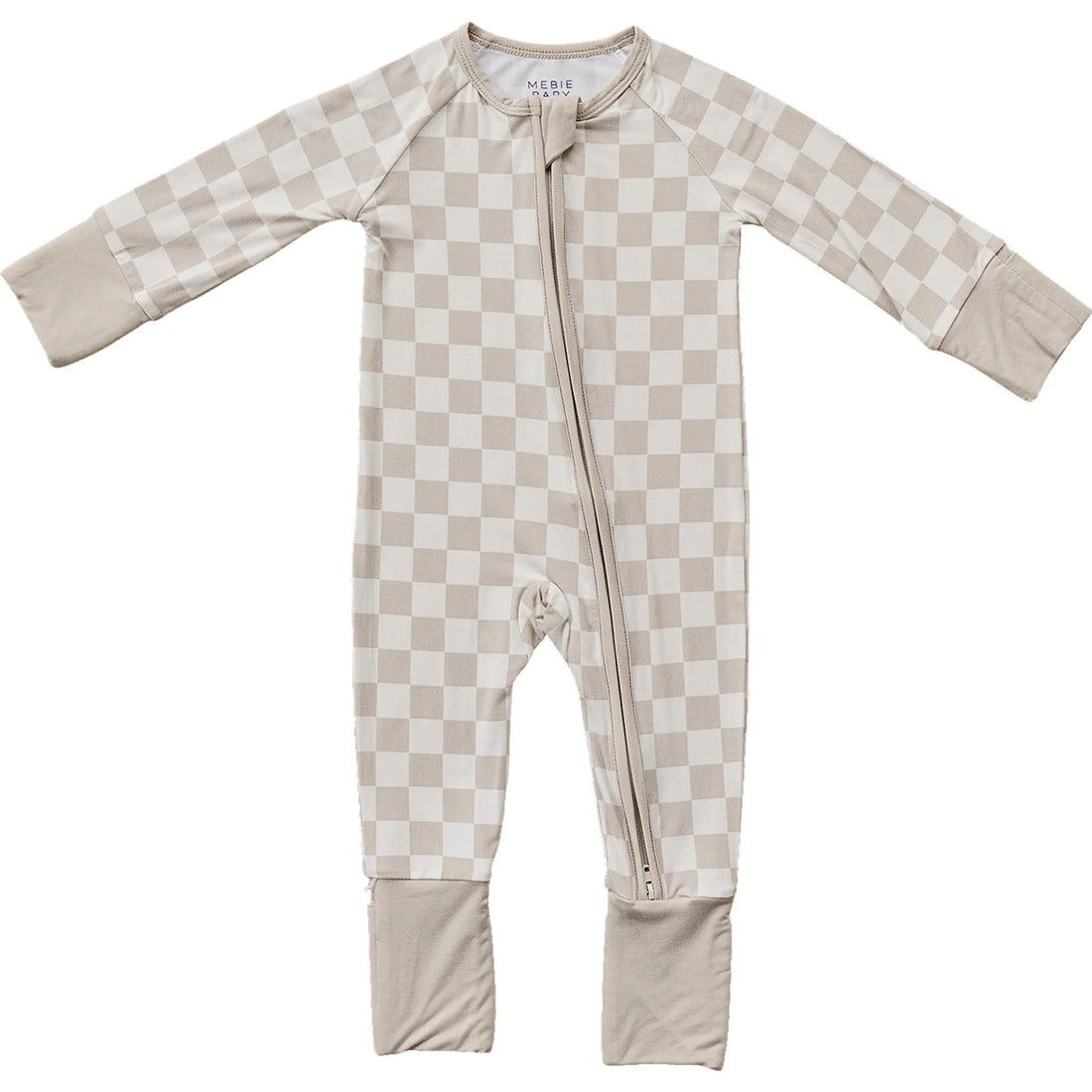 TAUPE CHECKERED BAMBOO SLEEPER