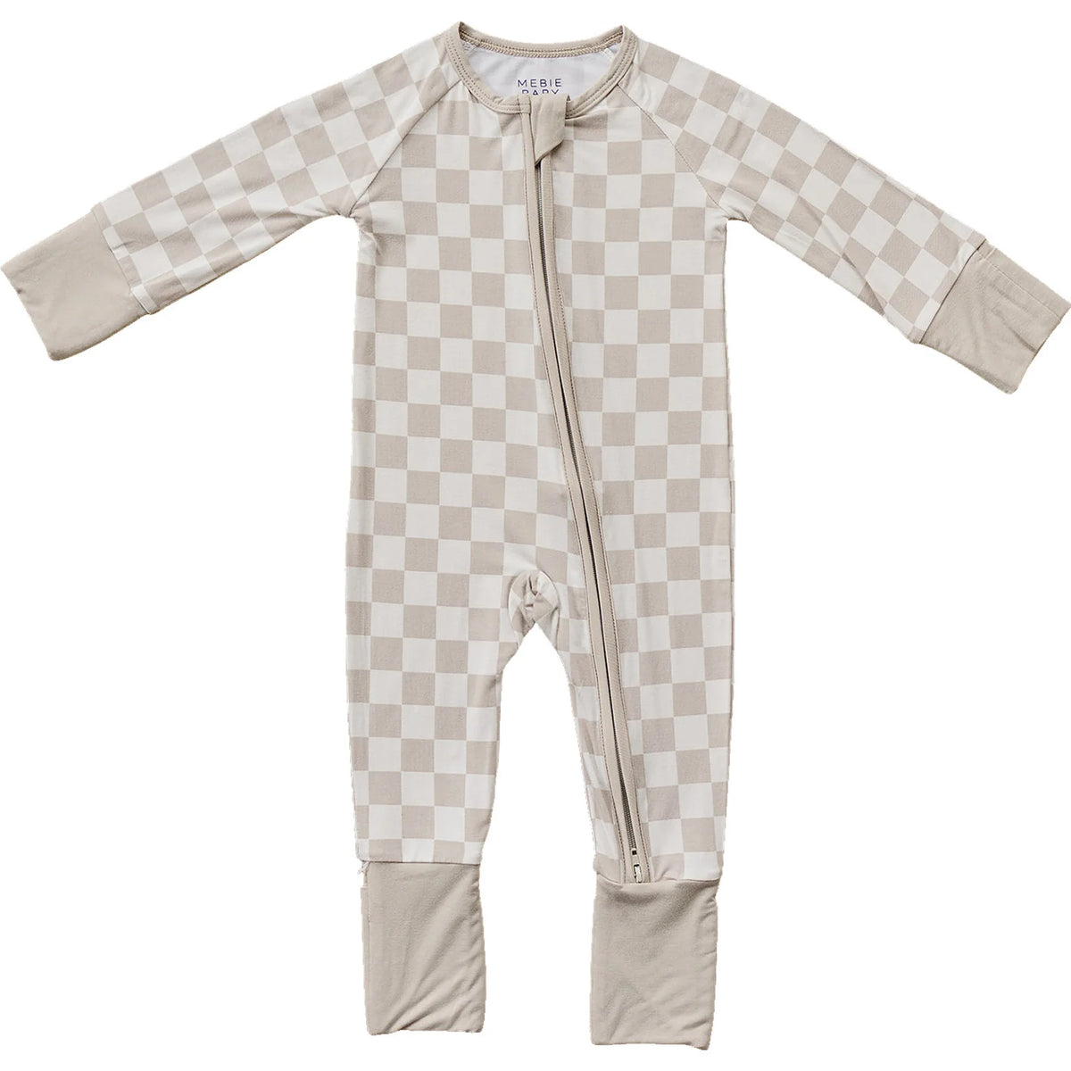 TAUPE CHECKERED BAMBOO SLEEPER