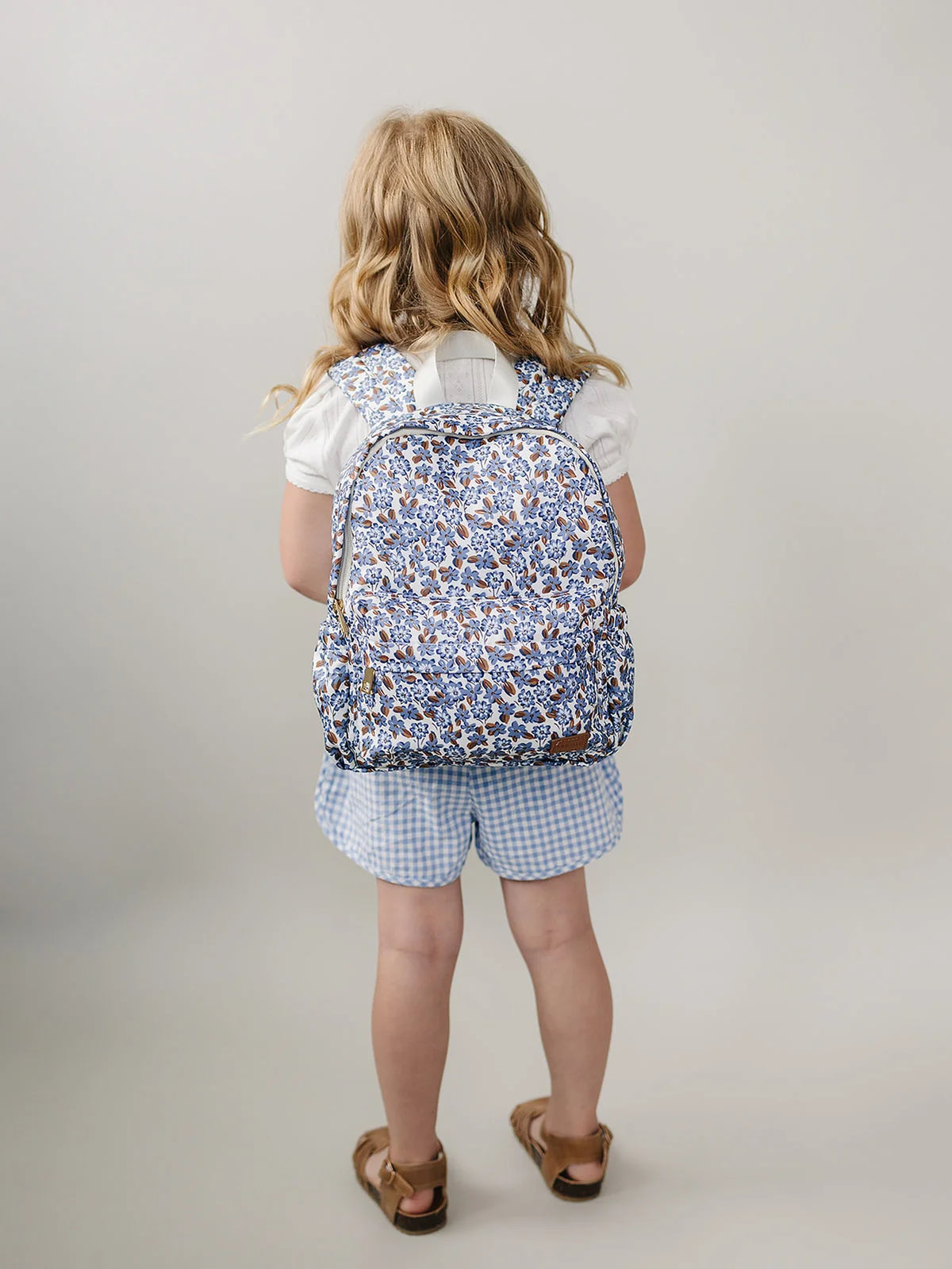 COTTAGE BLUE FLORAL MINI BACKPACK