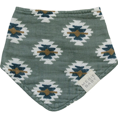 SOUTHWEST AZTEC CLASSIC MUSLIN BIB