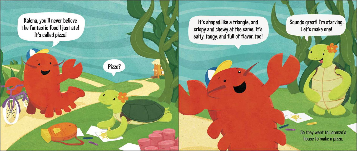 LORENZO, THE PIZZA LOVING LOBSTER - BOOK
