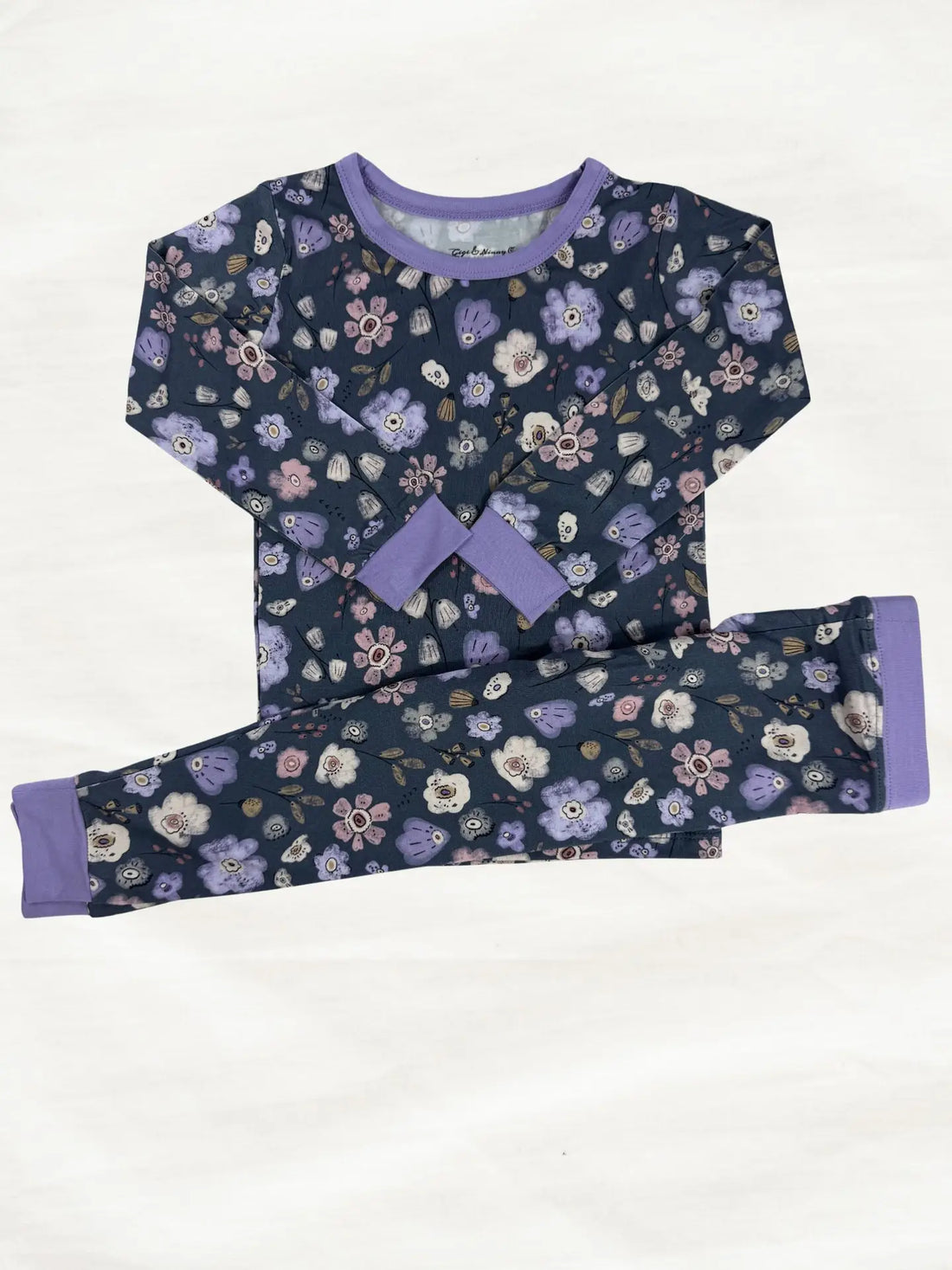 PURPLE WHIMSY BAMBOO TWO PIECE SET
