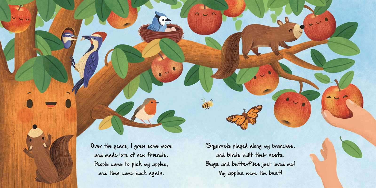 LITTLE APPLE TREE - NATURE STORIES BOOK