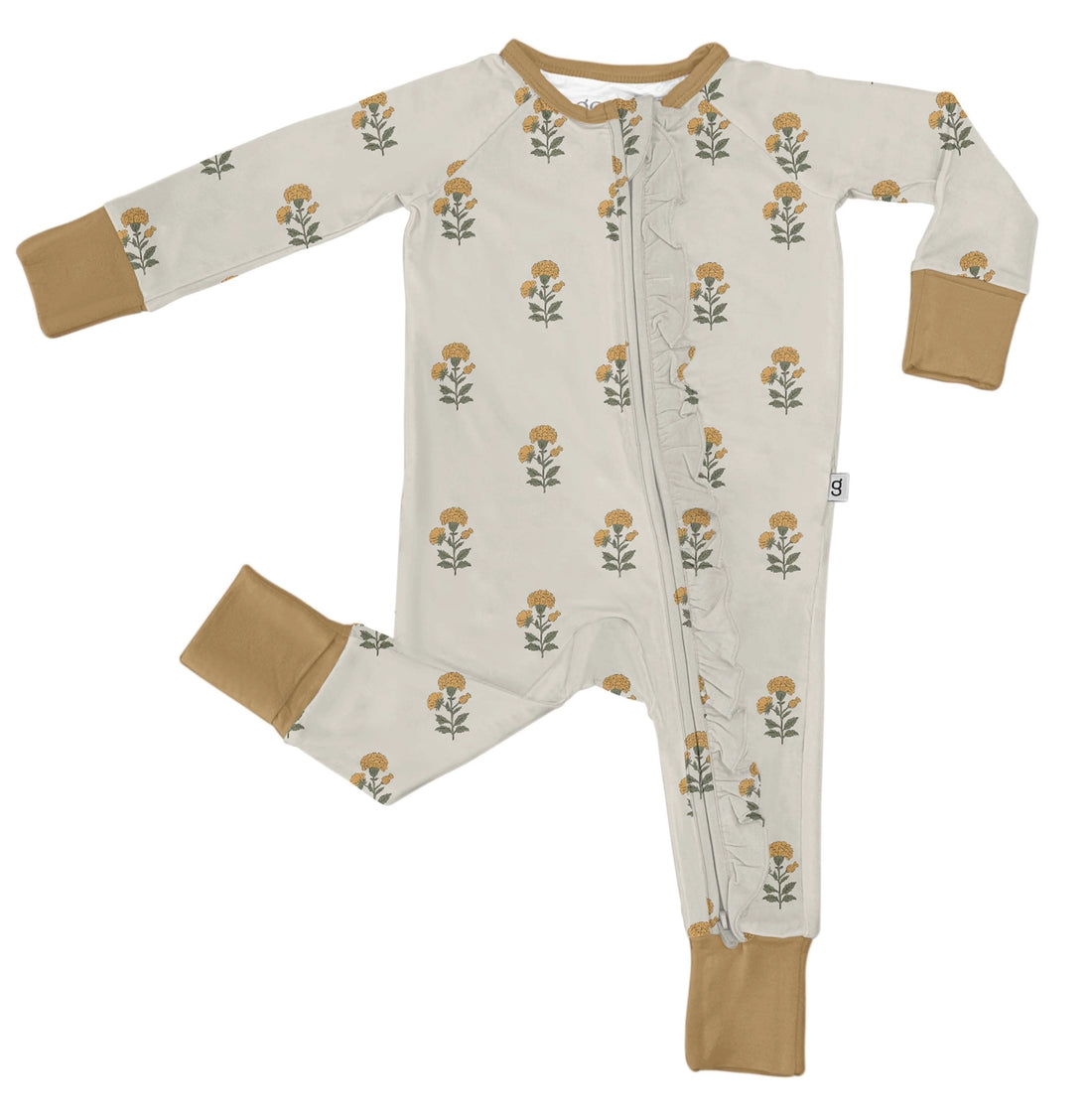 MARIGOLD CONVERTIBLE ZIP ONESIE