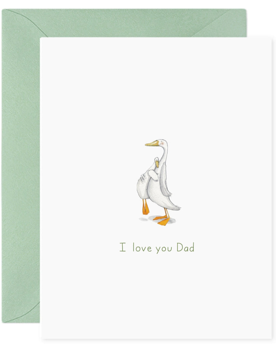 I LOVE U DAD - CARD