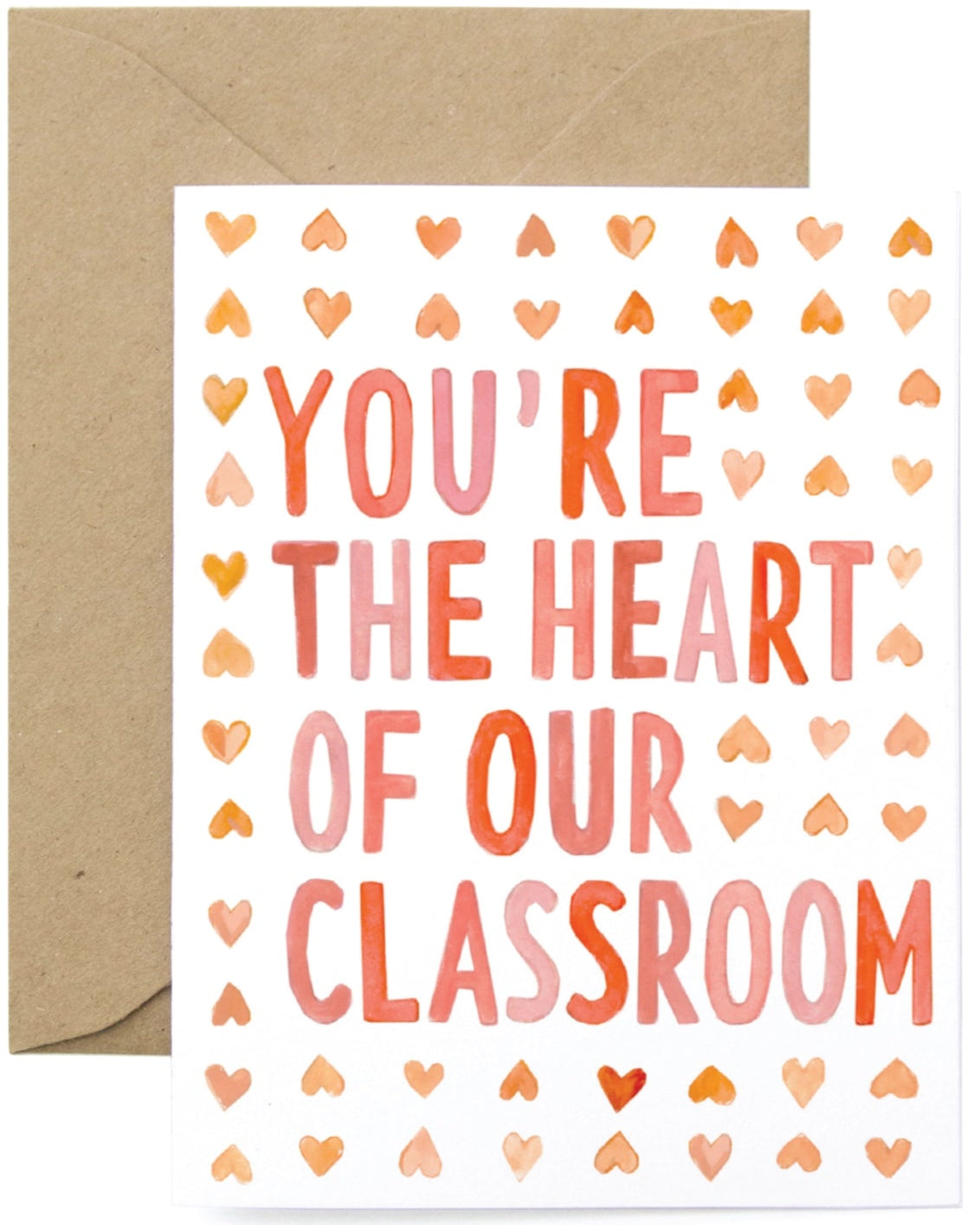 HEART OF THE CLASSROOM - CARD