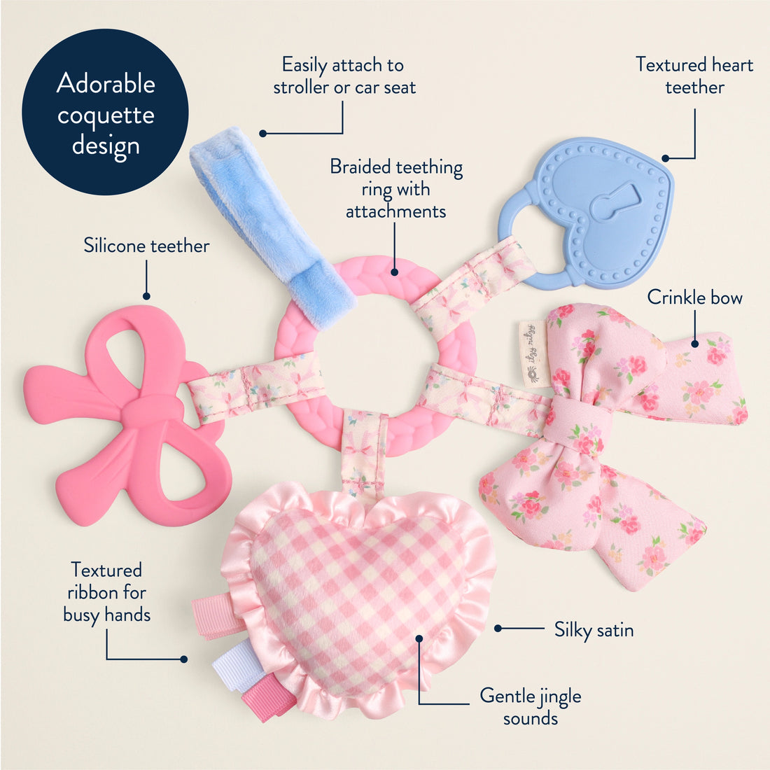 BITZY BUSY RING - BOW