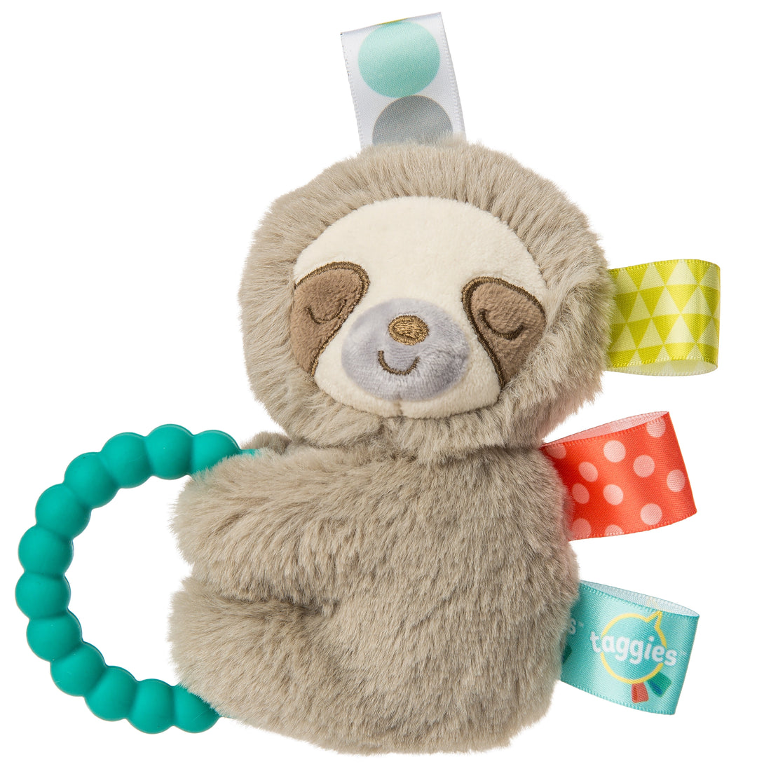 TAGGIES MOLASSES SLOTH TEETHER RATTLE