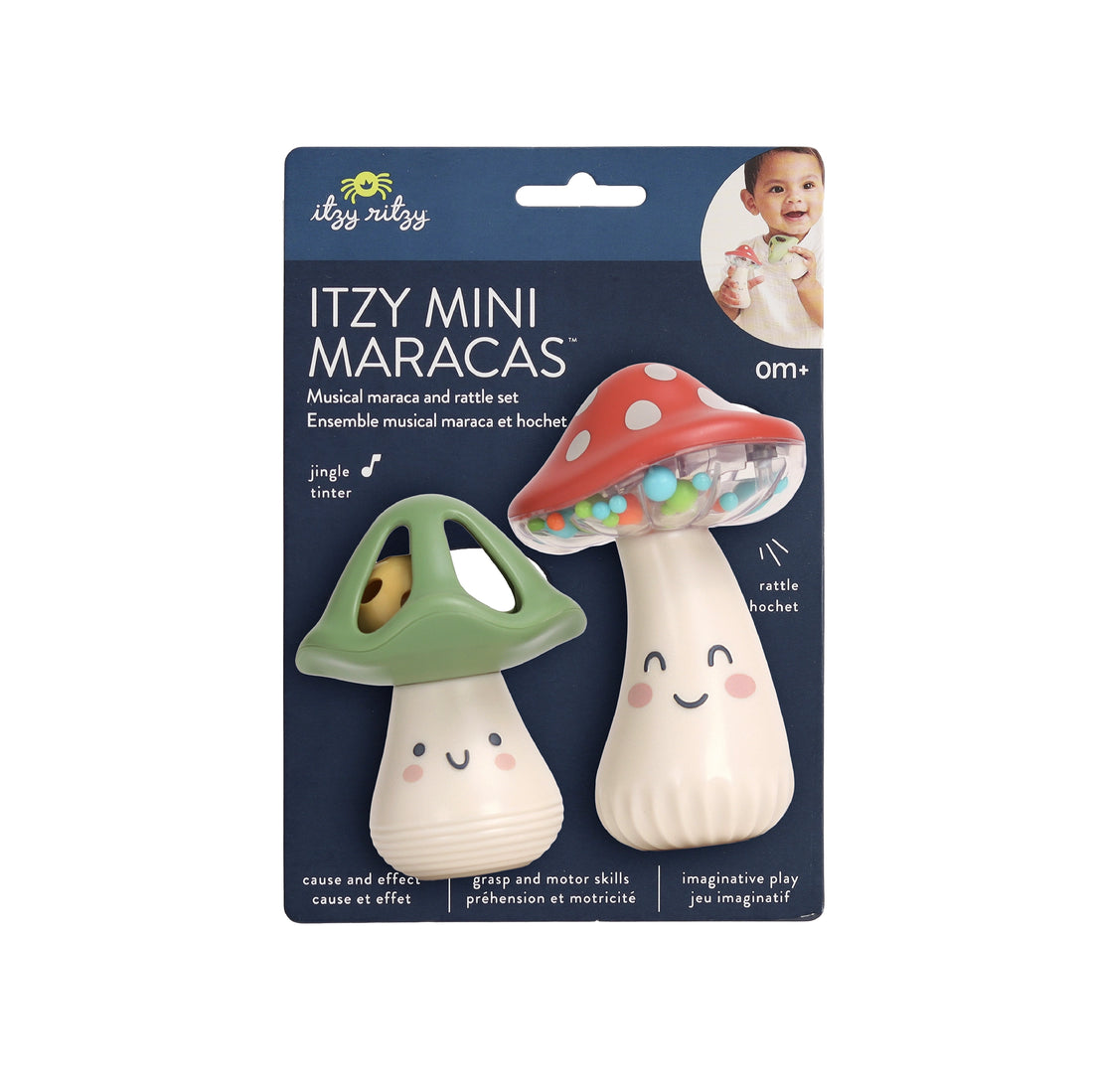ITZY MUSHROOM MINI MARACAS
