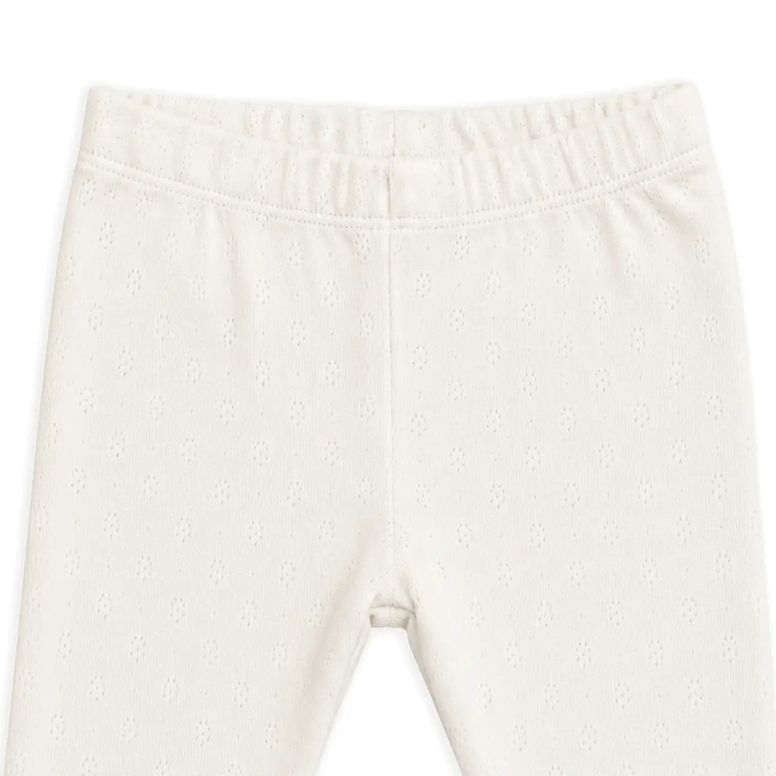POINTELLE KNIT STRETCH LEGGINGS