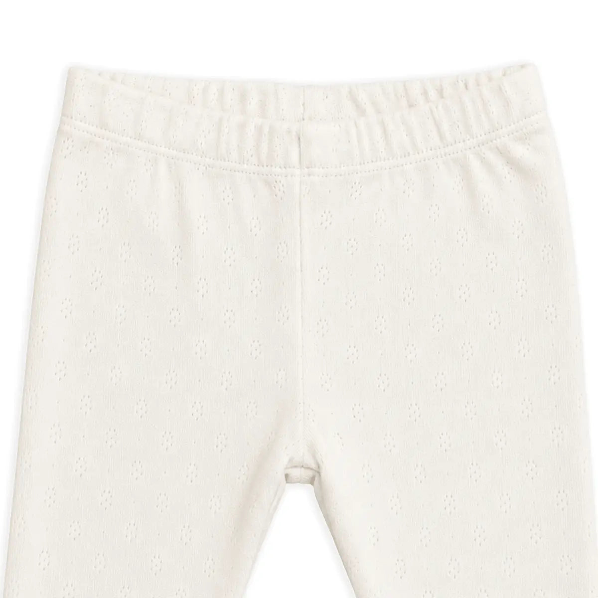 POINTELLE KNIT STRETCH LEGGINGS