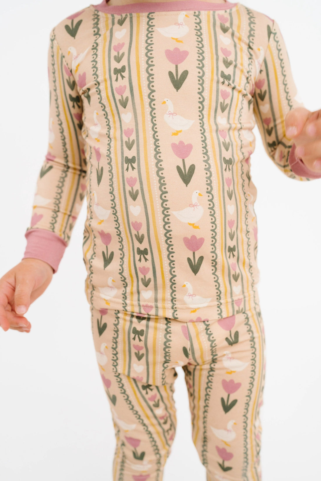 SPRING GOOSE BAMBOO PJ SET