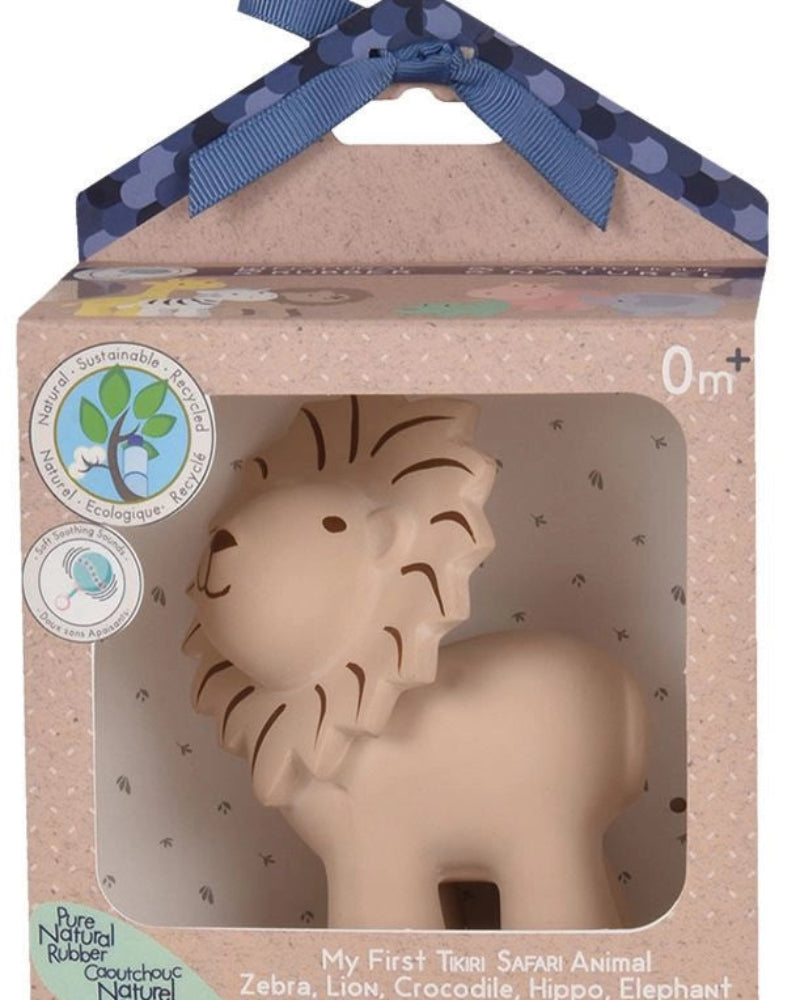 LION NATURAL RUBBER RATTLE