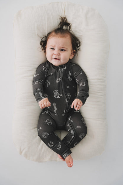 WESTERN ZIPPE ROMPER