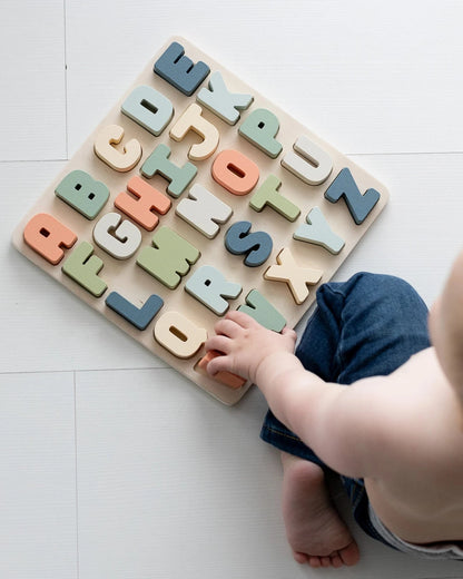 WOOD ALPHABET PUZZLE