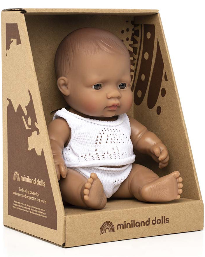 LOUIE NEWBORN BABY BOY DOLL