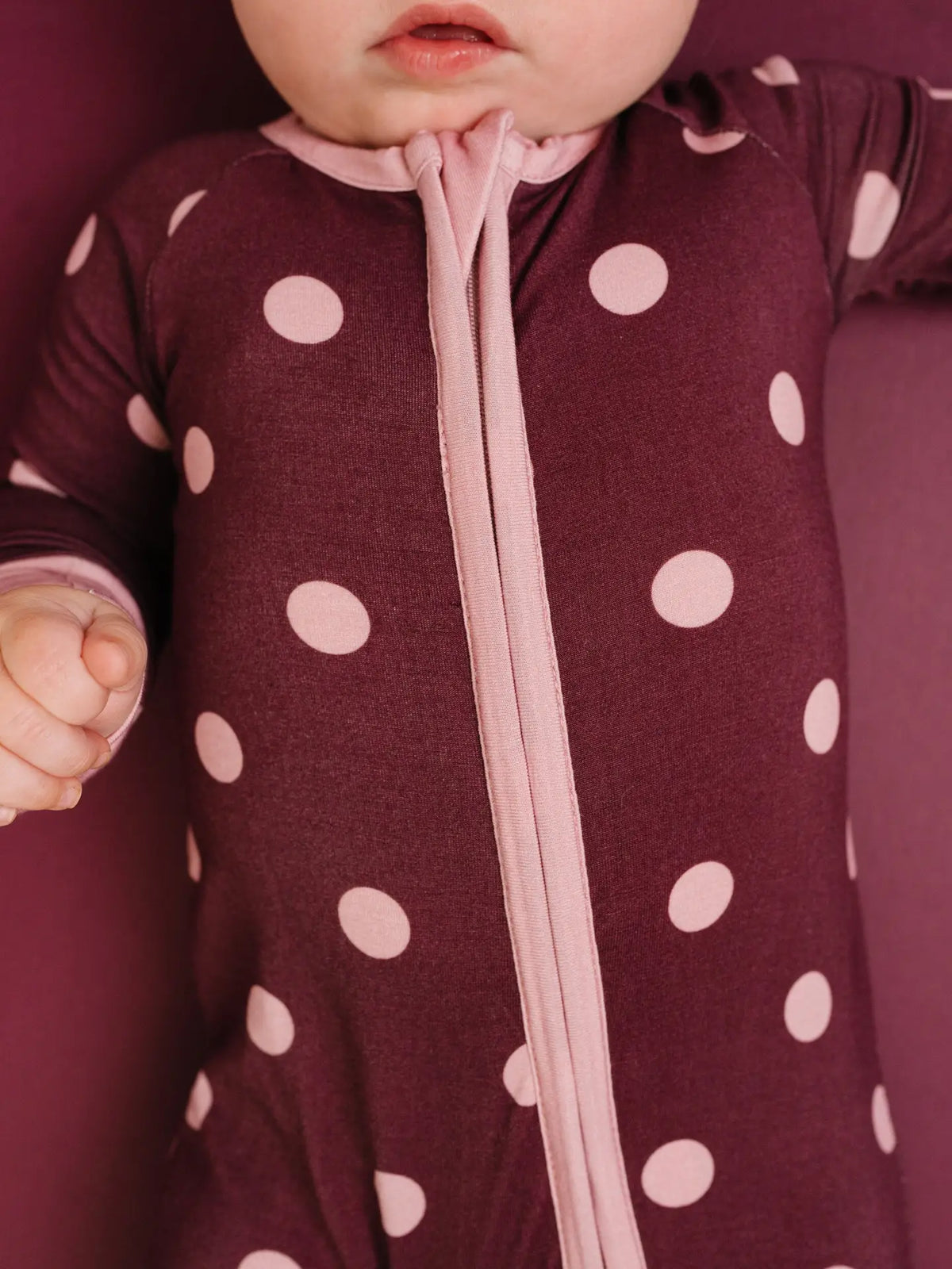MULBERRY POLKADOT BAMBOO SLEEPER