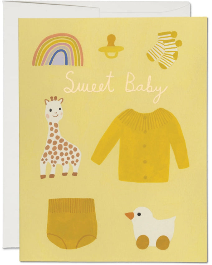 YELLOW BABY - CARD