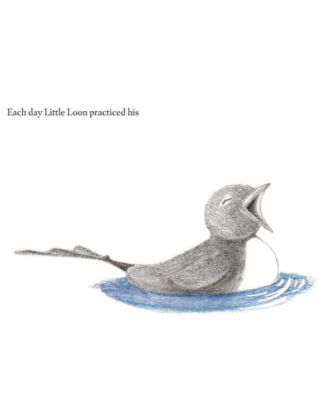 LITTLE LOON FINDS HIS VOICE - CHILDREN&