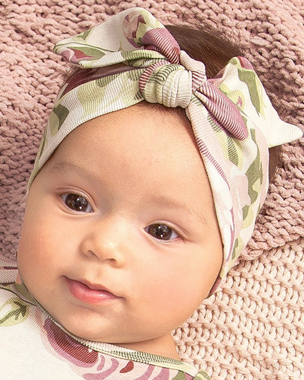 CABBAGE ROSE HEADBAND