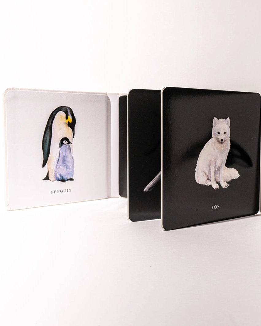 BLACK AND WHITE CONTRAST BOOK FOR BABY