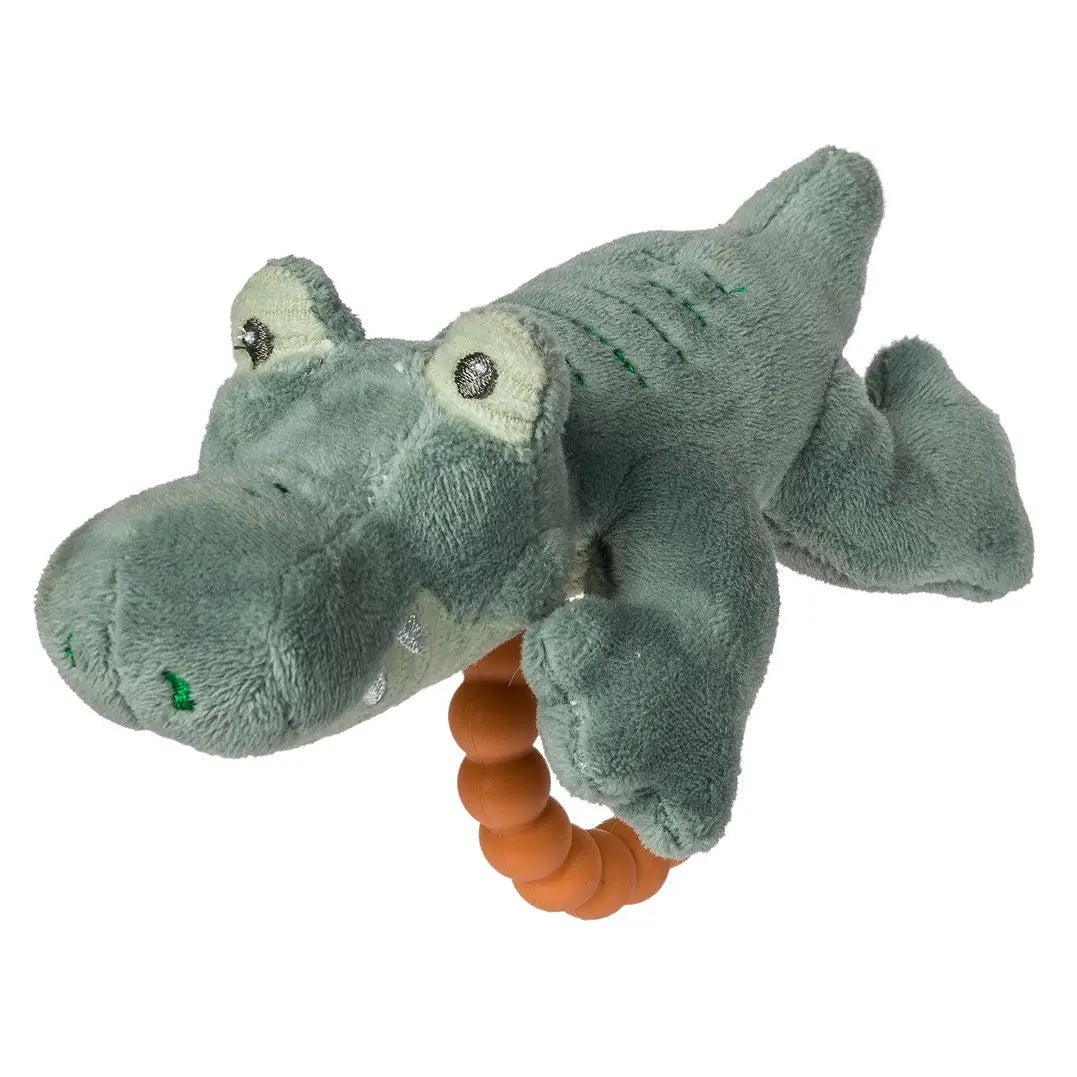 AFRIQUE ALLIGATOR TEETHER RATTLE