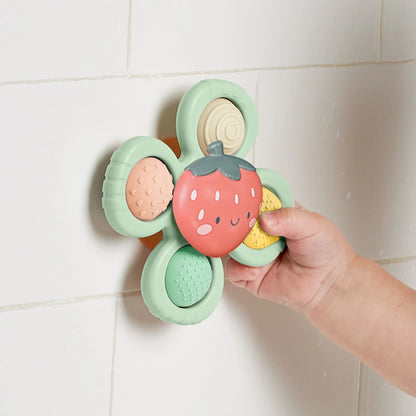 STRAWBERRY - POP &amp; WHIRL, BATH + TRAVEL TOY
