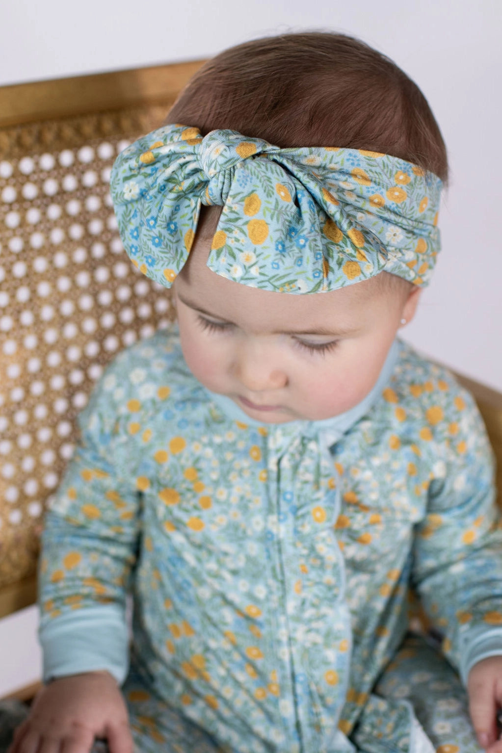 BLUE MEADOW HEADBAND SET
