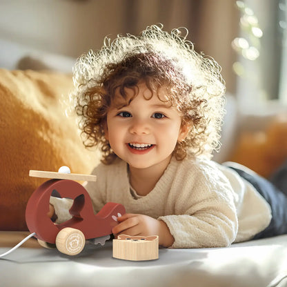 PULL ALONG HELICOPTER