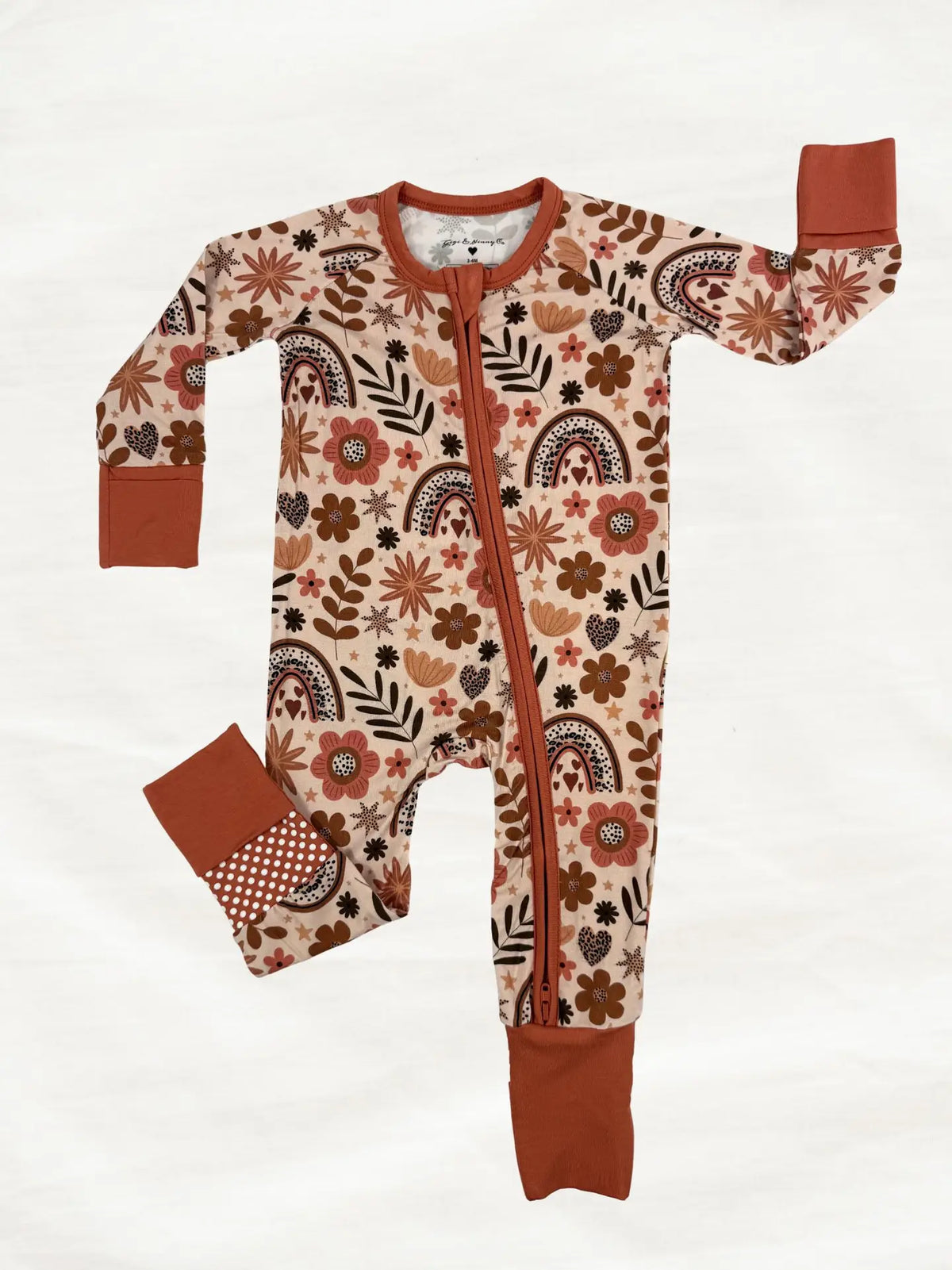 BOHO BLOSSOMS BAMBOO ZIPPY