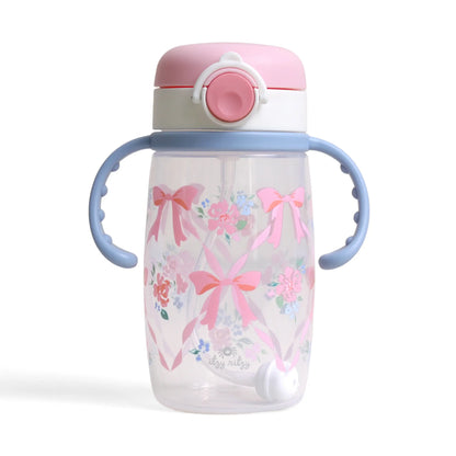 ITZY SIPS STRAW CUP - RIBBONS + ROSES