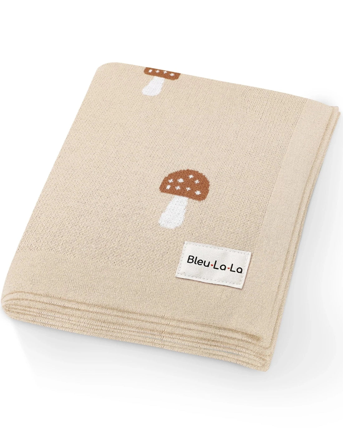 MUSHROOM - 100% COTTON SWADDLE BLANKET