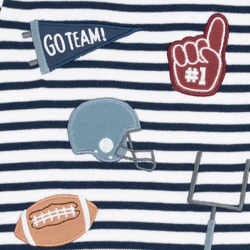 LONG SLEEVE UNI SHIRT - FOOTBALL NAVY