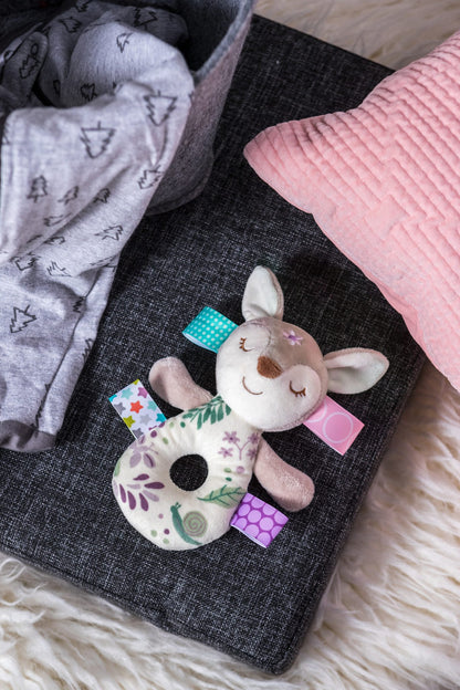 TAGGIES FLORA FAWN RATTLE