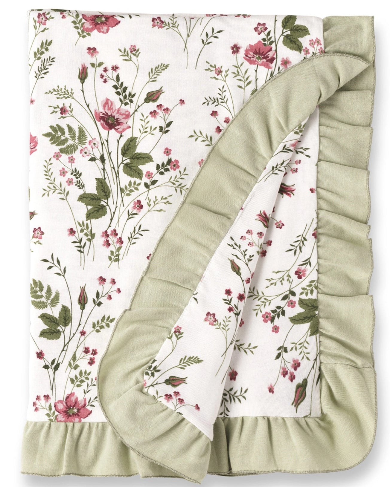 PRETTY PETALS STROLLER BLANKET