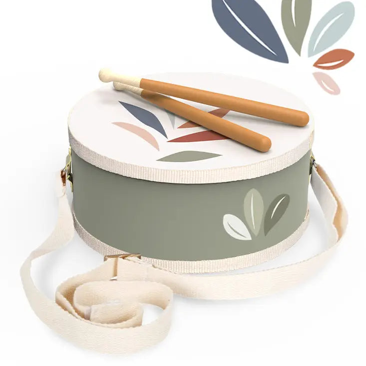DRUM WITH ADJUSTABLE STRAP