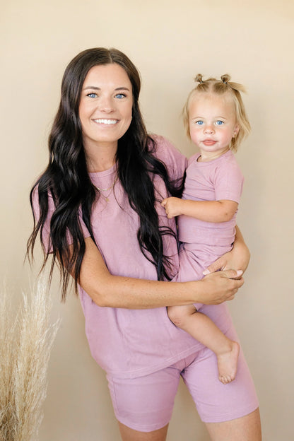 RIBBED BAMBOO PAJAMA SHORTS