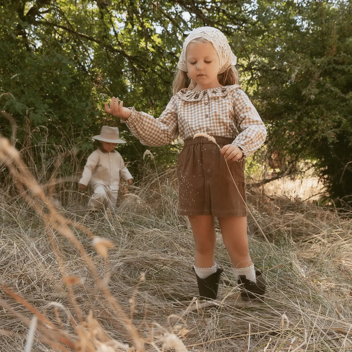 ORGANIC CORDUROY SKIRT