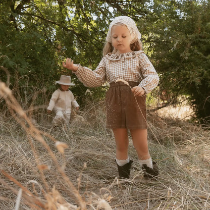 ORGANIC CORDUROY SKIRT